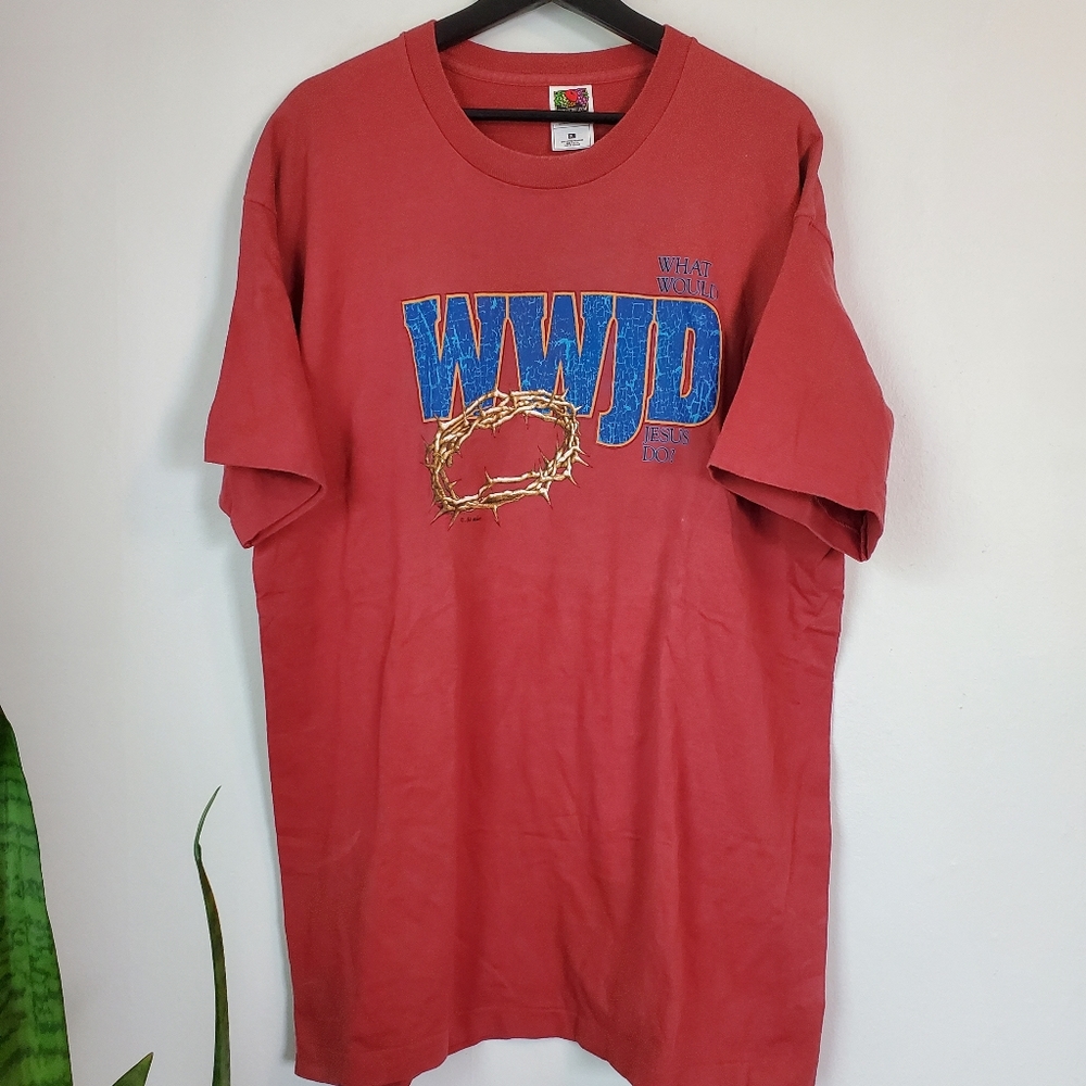 VTG WWJD TSHIRT - Picture 2 of 8